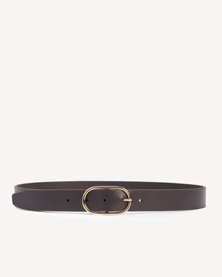 Poppy Barley Sleek Belt Cocoa Plum/Gold