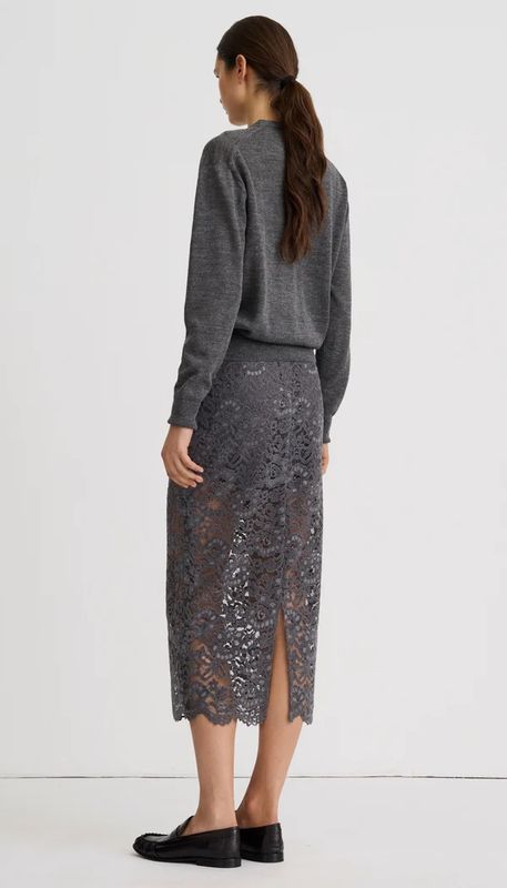 Smythe Lace Pencil Skirt 26084