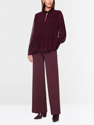 Marc Cain Pleated Blouse BS51.31 W61