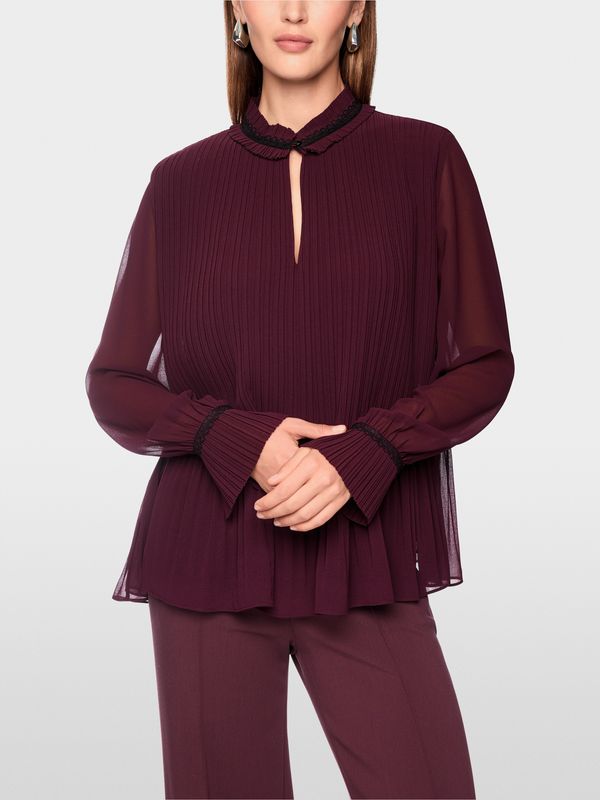 Marc Cain Pleated Blouse BS51.31 W61