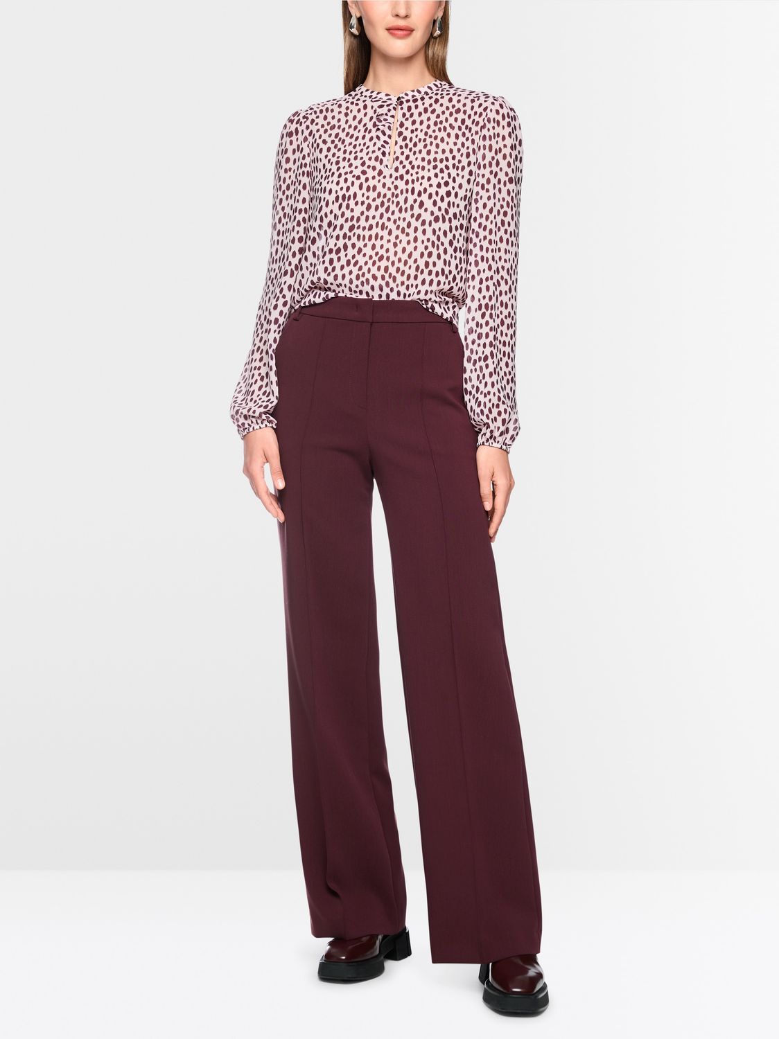 Marc Cain Pleated Pant BC81.67 W59