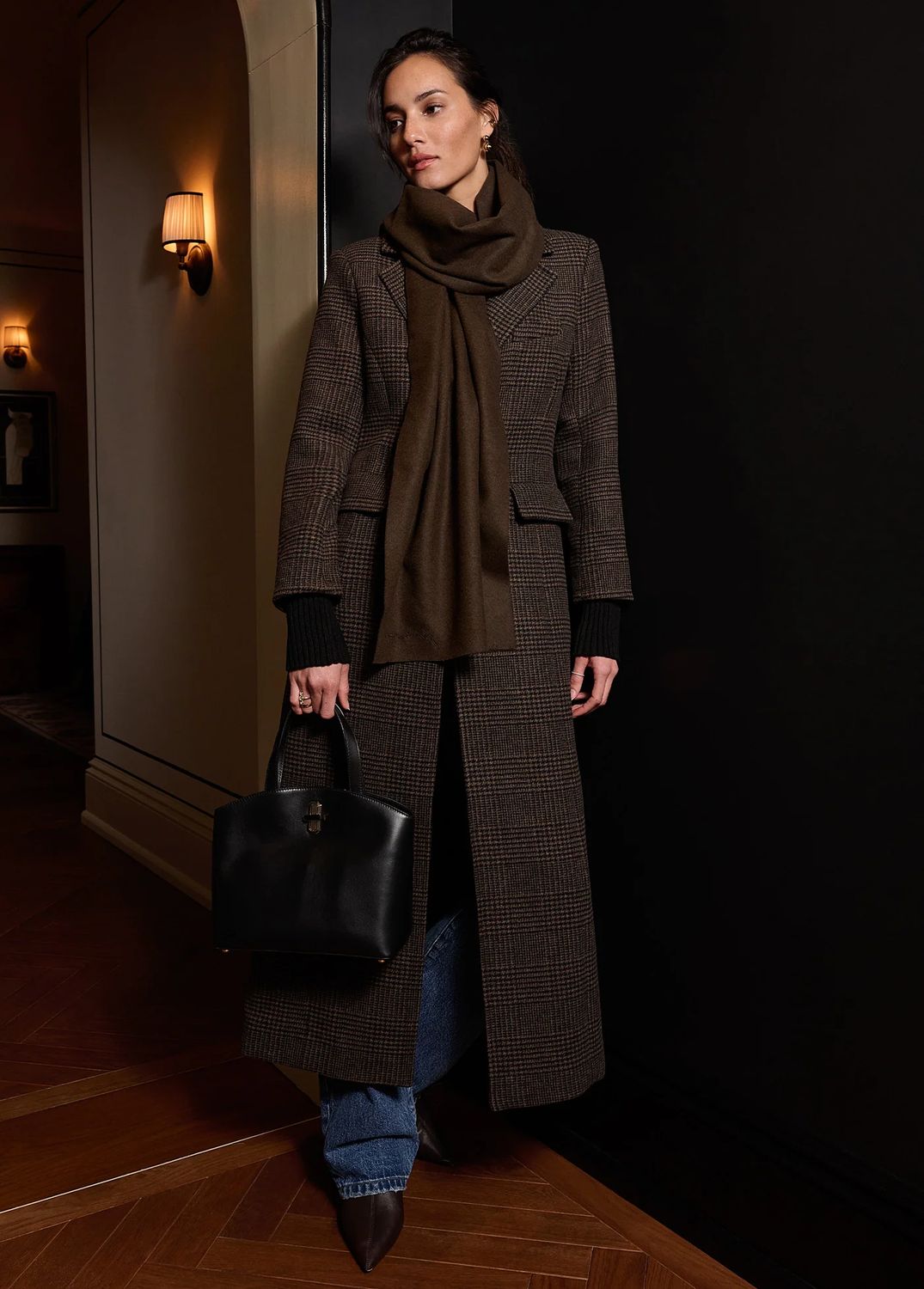 Favorite Daughter The City Houndstooth Coat 7512