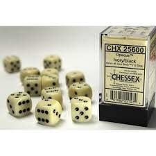 Ivory/Black 12mm CHX 25800