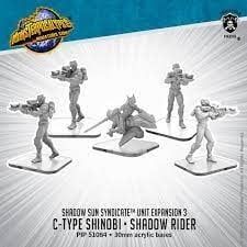 Monsterpocalypse C-Type Shinobi &amp; Shadow Rider