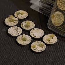 Battle ready Bases Arid Steppe 32mm