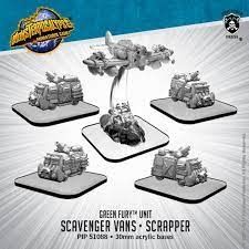 Monsterpocalypse Scrapper &amp; Scavenger Vans