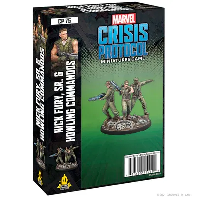 Marvel Crisis Protocol Nick Fury, SR. &amp; Howling Commandos