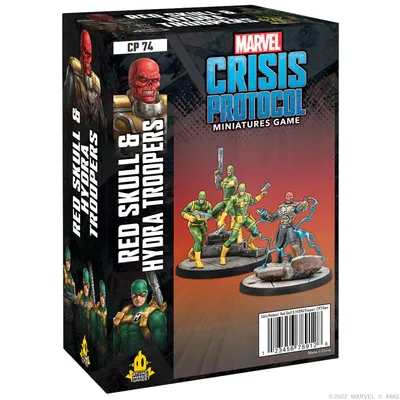 Marvel Crisis Protocol Red Skull &amp; Hydra Troopers