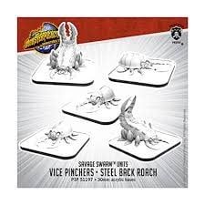 Monpoc Vice Pinchers &amp; Steelback Roaches Savage Swarm