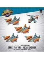Monsterpocalypse Strike Fighters Rocket Chopper