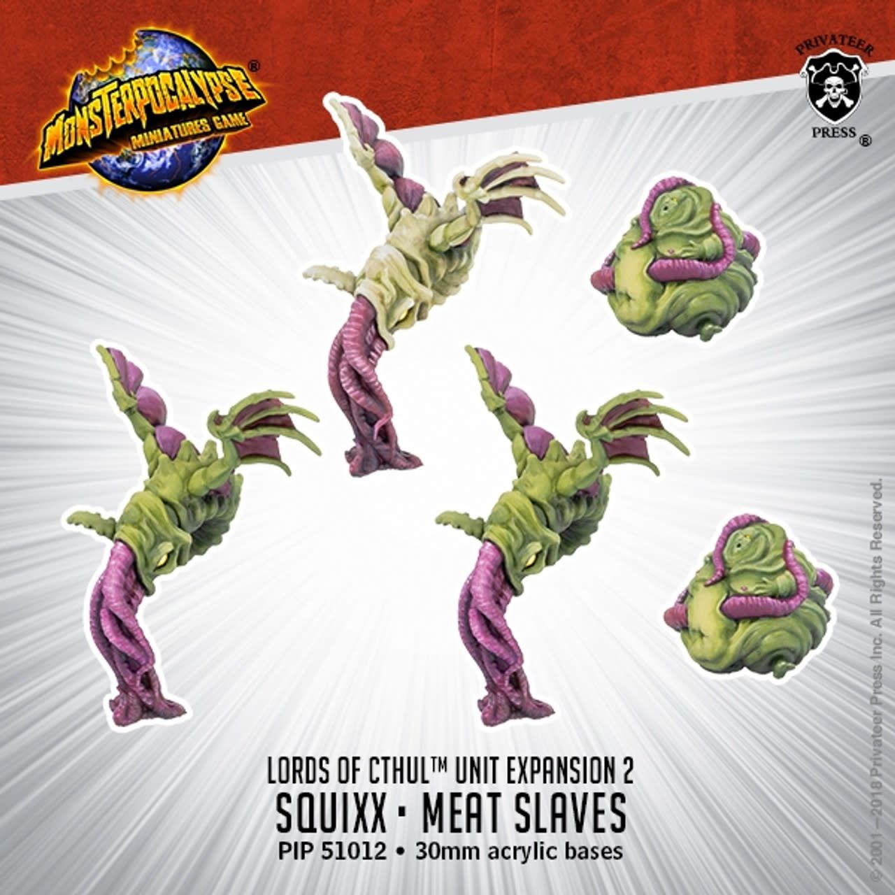 Monpoc Squix &amp; Meat Slave Lords of Cthul