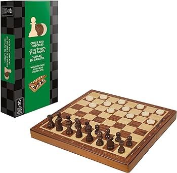 CHESS AND CHECKERS - FOLDING VERSION