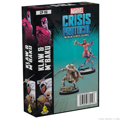 MARVEL: CRISIS PROTOCOL - KLAW &amp; M&#39;BAKU