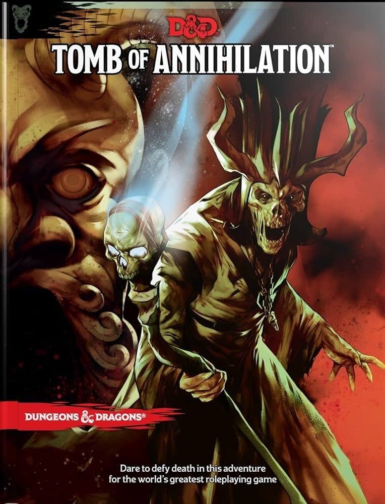 Dungeons &amp; Dragons RPG: Tomb of Annihilation