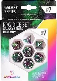 GALAXY SERIES - AURORA - RPG DICE SET (7PCS)