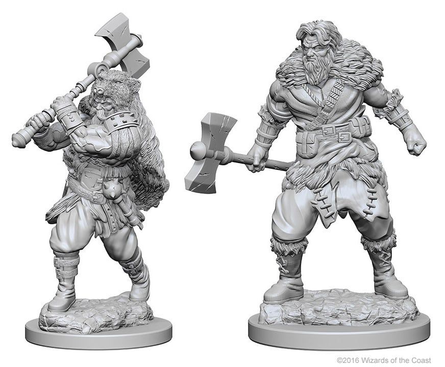 Dungeons &amp; Dragons: Nolzur&#39;s Human Male Barbarian