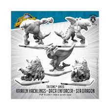 Monpoc Kraken Hatchlings Orca Huntsman Sea Dragon