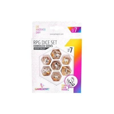EMBRACED SERIES - DEATH VALLEY - RPG DICE SET (7PCS)