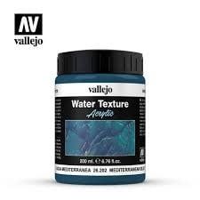 Mediterranean Blue Water Texture