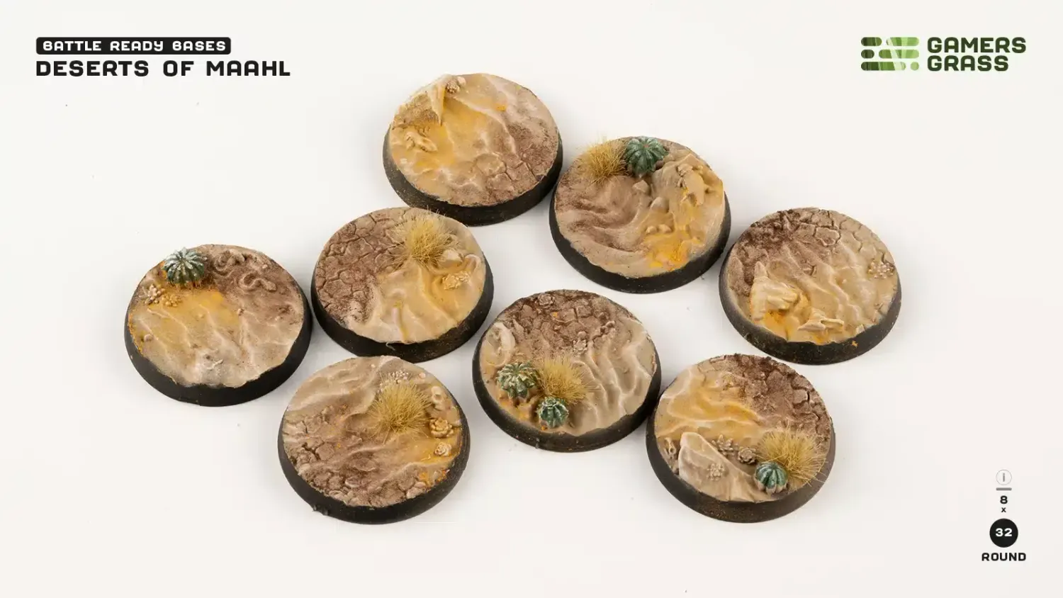 Deserts of Maahl round 32mm