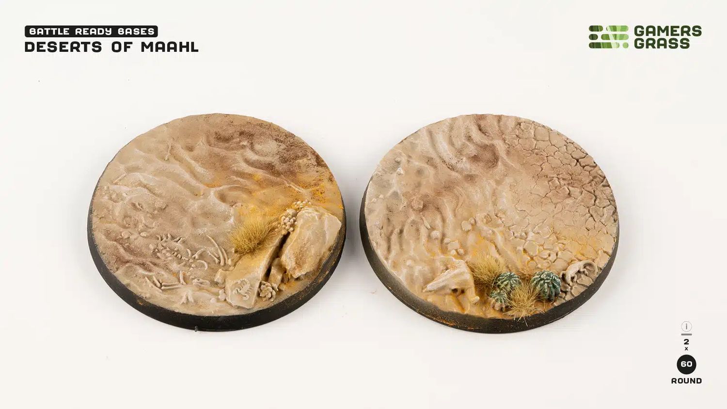 Deserts of Maahl 60mm x2