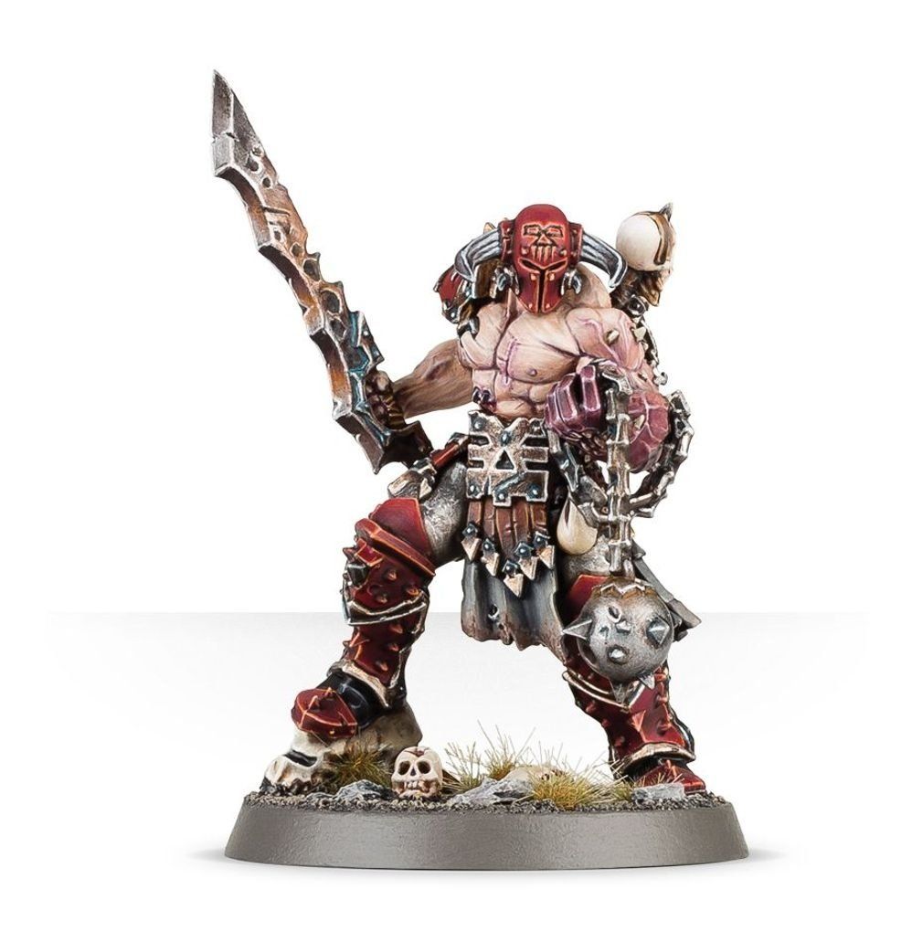 Slaughterpriest with hackblade and wrath hamer