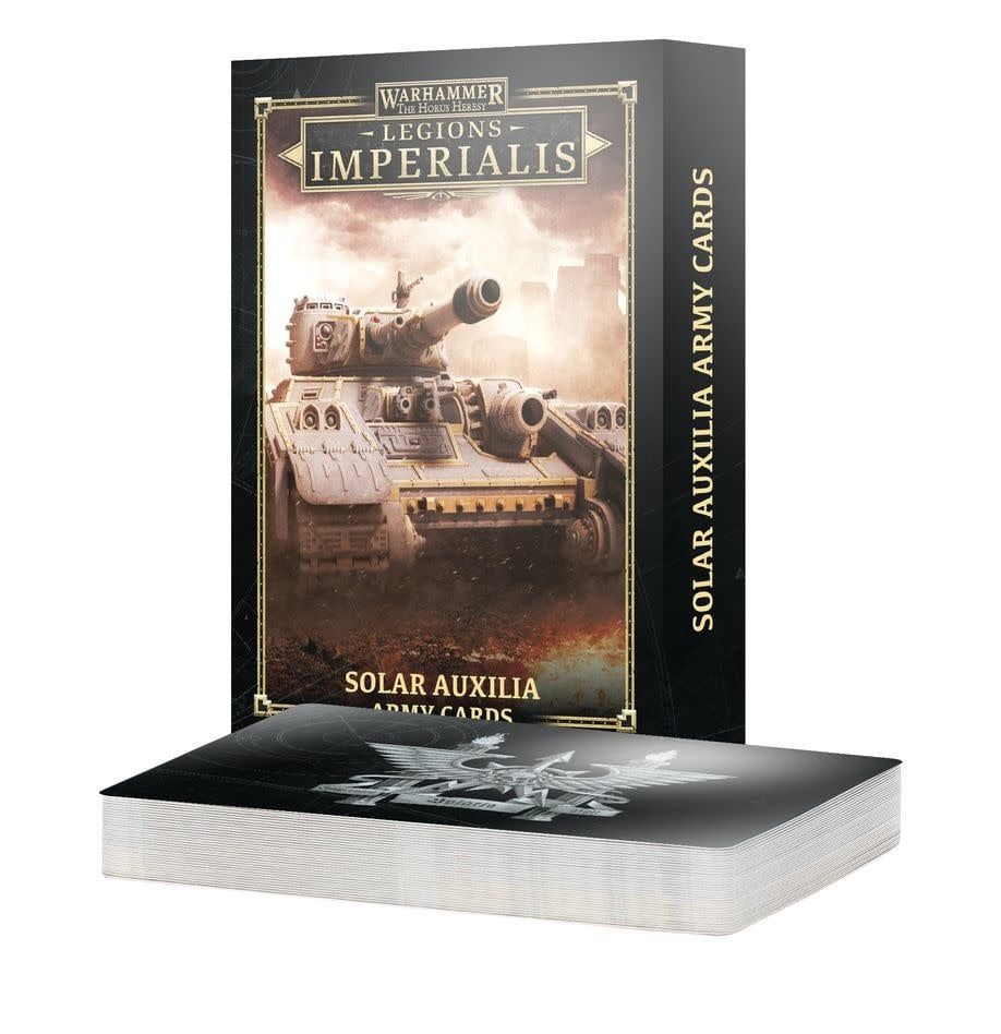 Solar Auxilia Army Cards