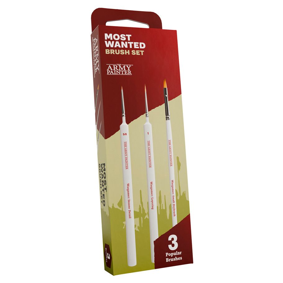 Wargamers Most Wanted Brush Set