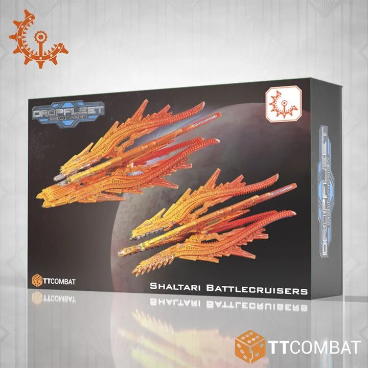 Shaltari Plastic Battlecruisers