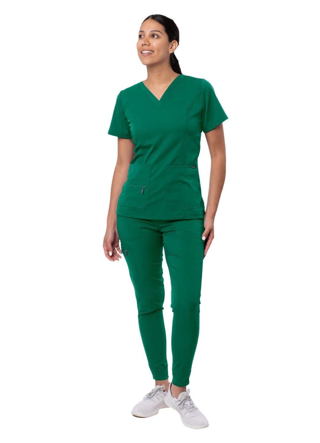 Adar Women&#39;s Flawless Plus Scrub Top