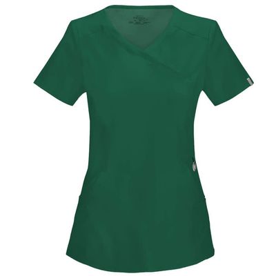 Cherokee Infinity - Ladies Mock Wrap Scrub Top