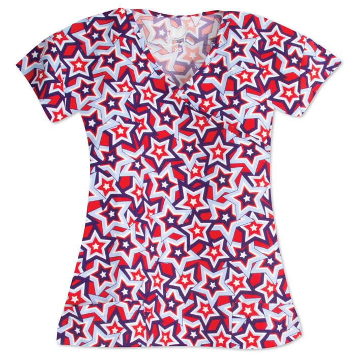 Amazing Grace V-Neck Scrub Top