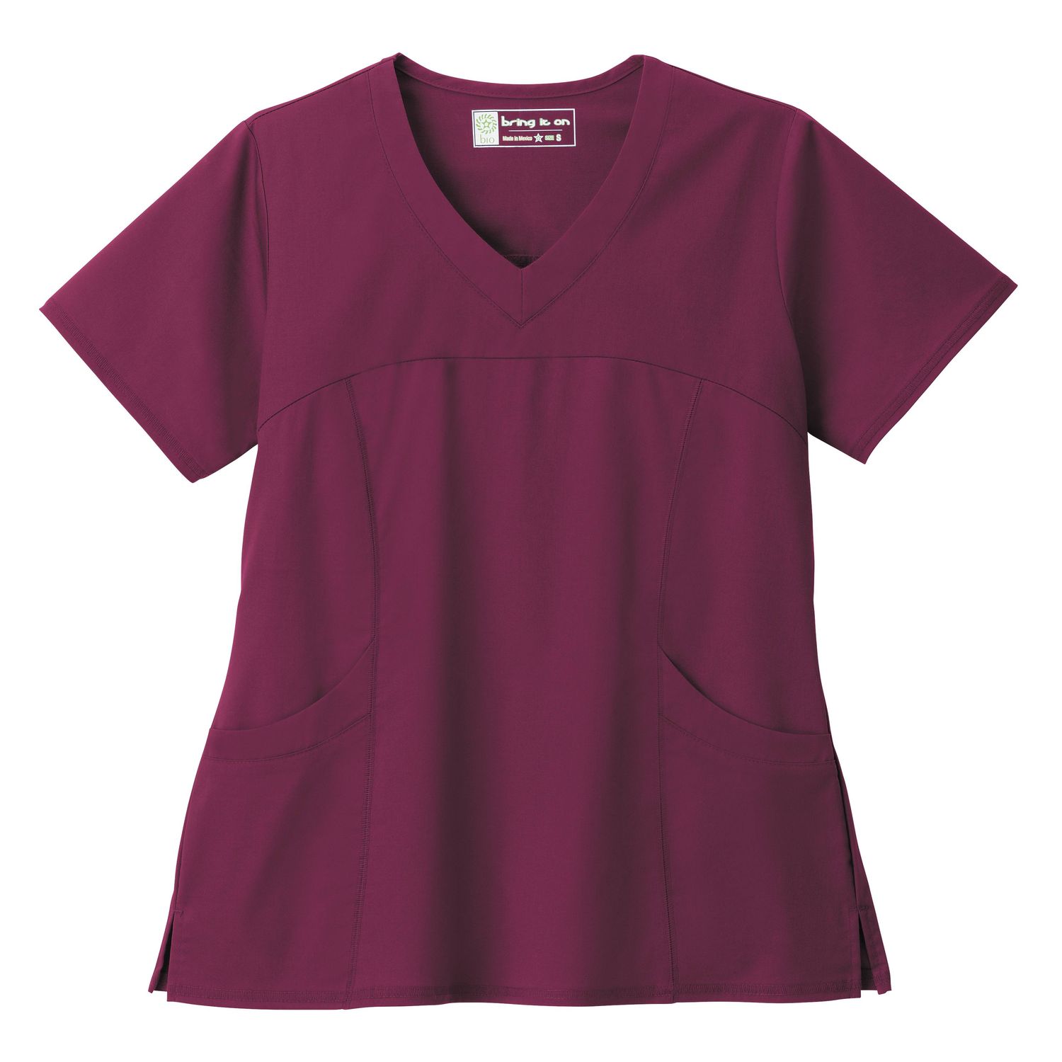 BIO Ladies Athletic Scrub Top