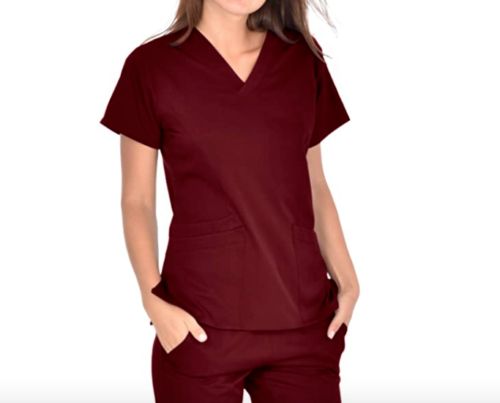 Mini Marilyn V-Neck Scrub Top