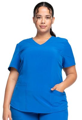 Cherokee Allura Scrub Top