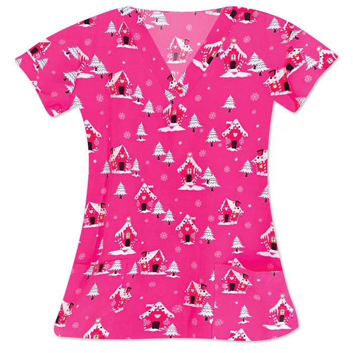 Ladies V-Neck Top  Candy Funhouse 