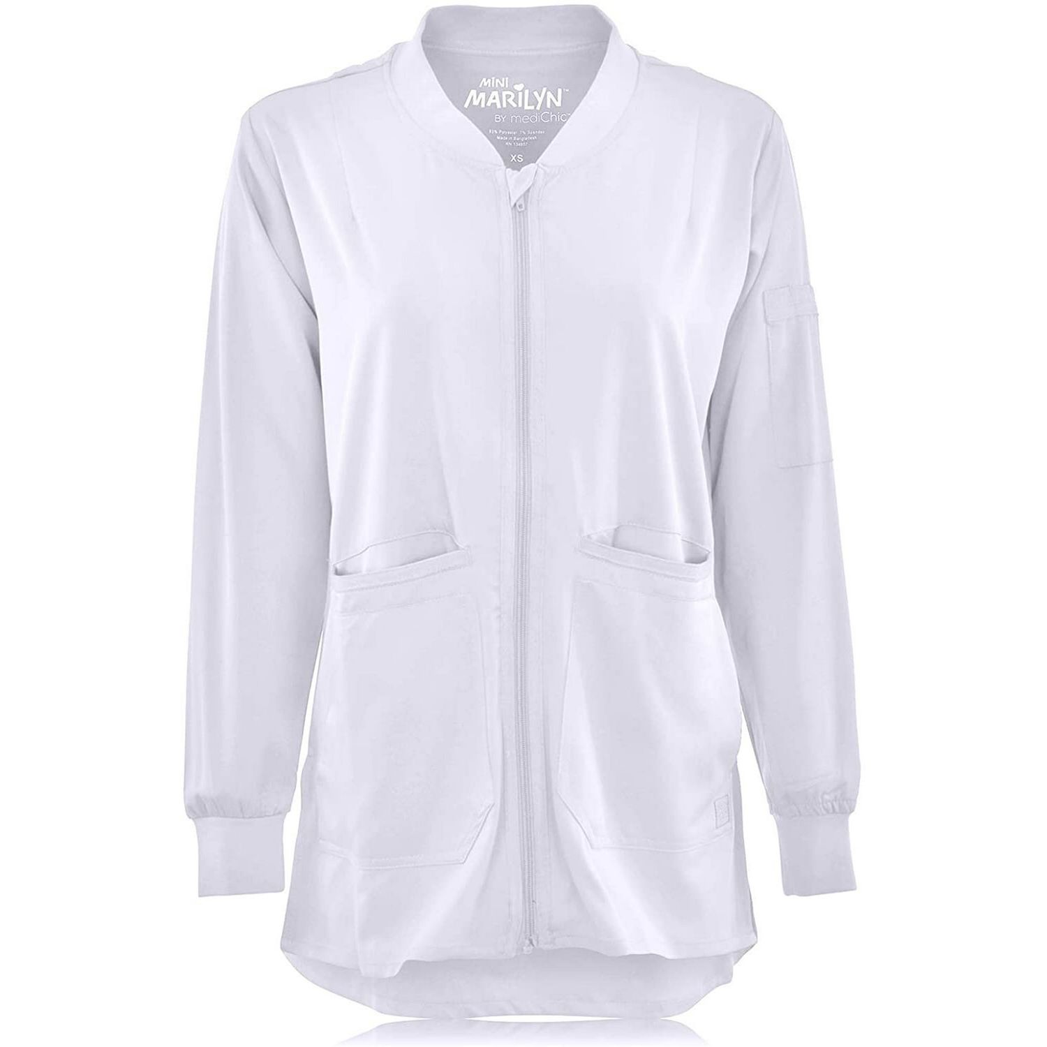 Mini Marilyn Soft Zipped Lab Coat