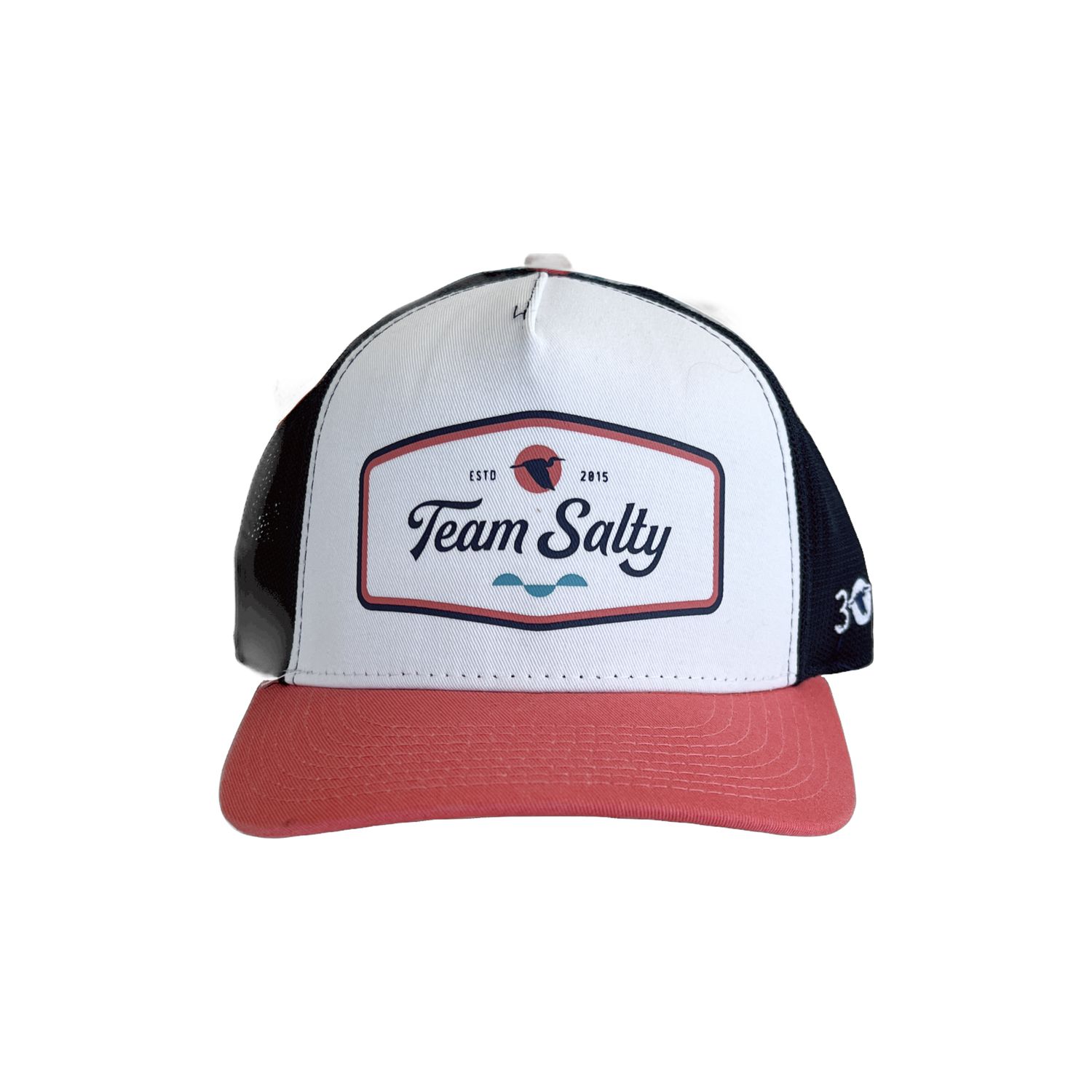 Team Salty High Crown Hat, Color: Colorblock