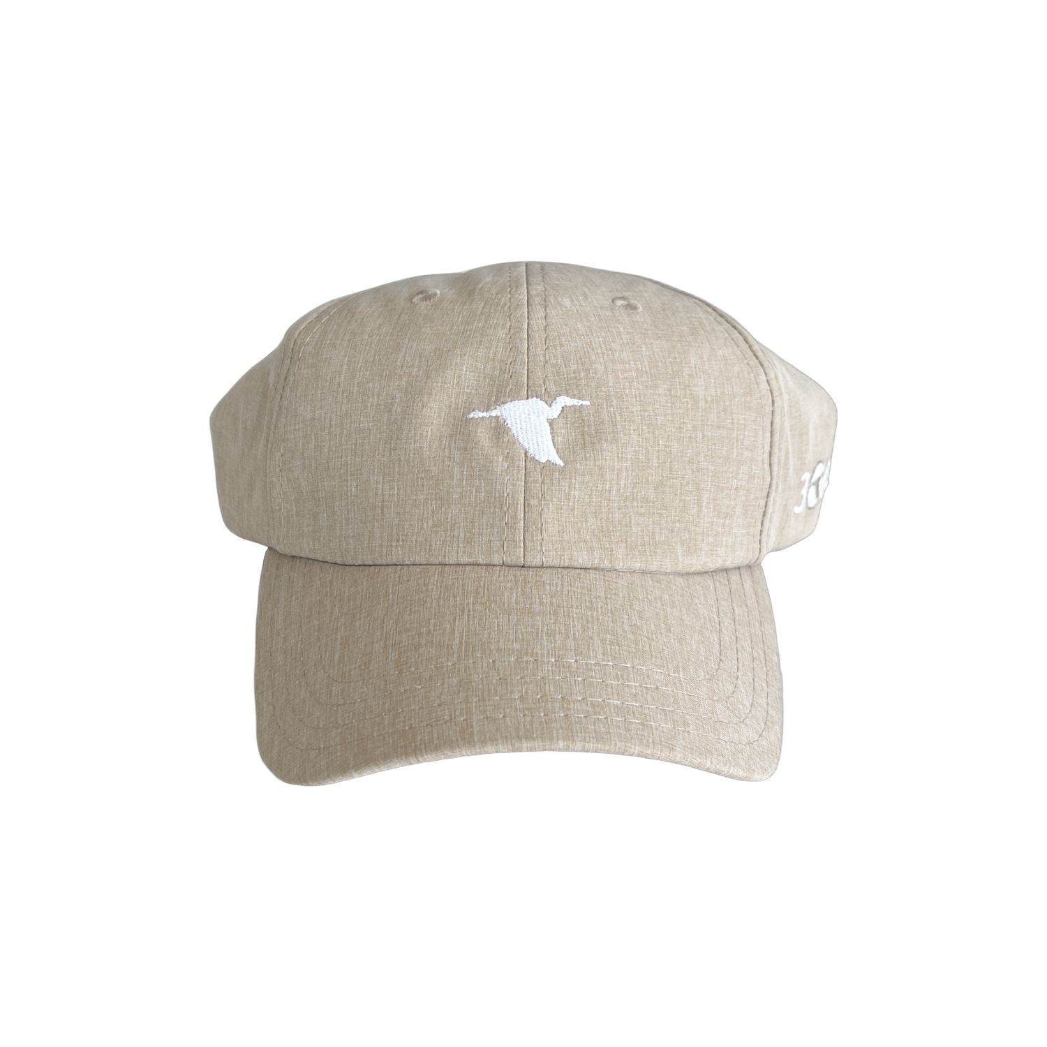 Unstructured Heron Low Crown Hat, Color: Tan