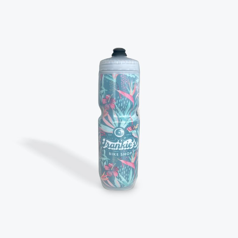 Frankies Insulated Water Bottle Hawaiian Print