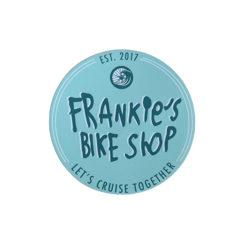 Frankie&#39;s Handwriting Circle Sticker