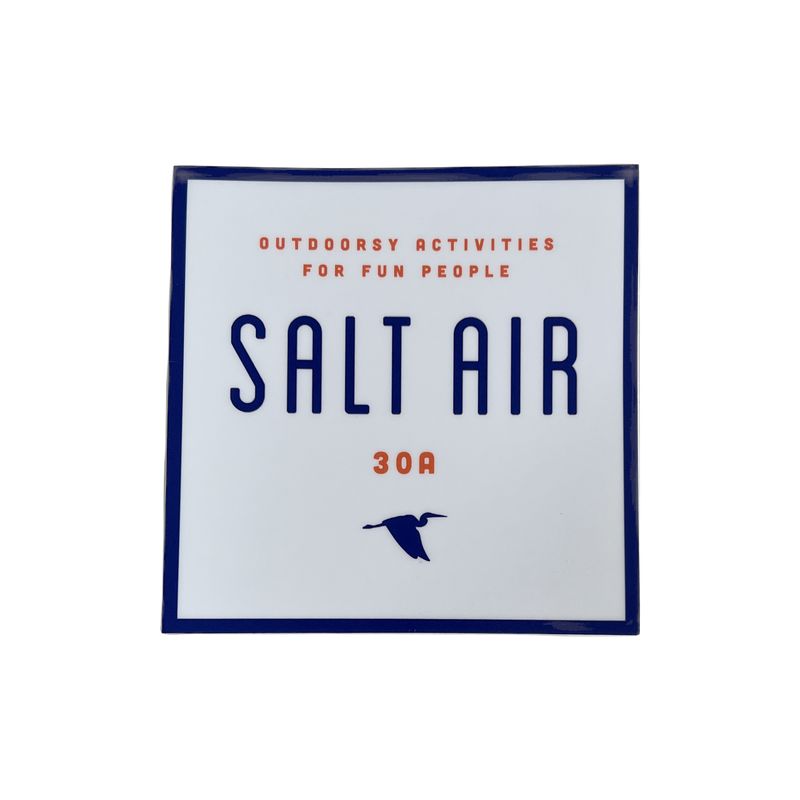 Salt Air Square Logo Sticker