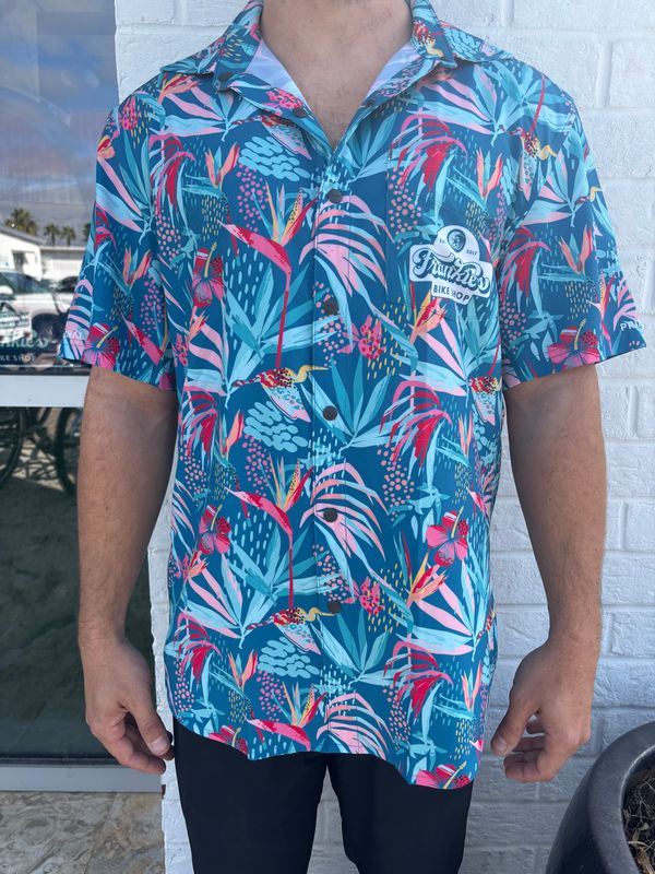 Frankie&#39;s Primal Custom Hawaiian Shirt LG