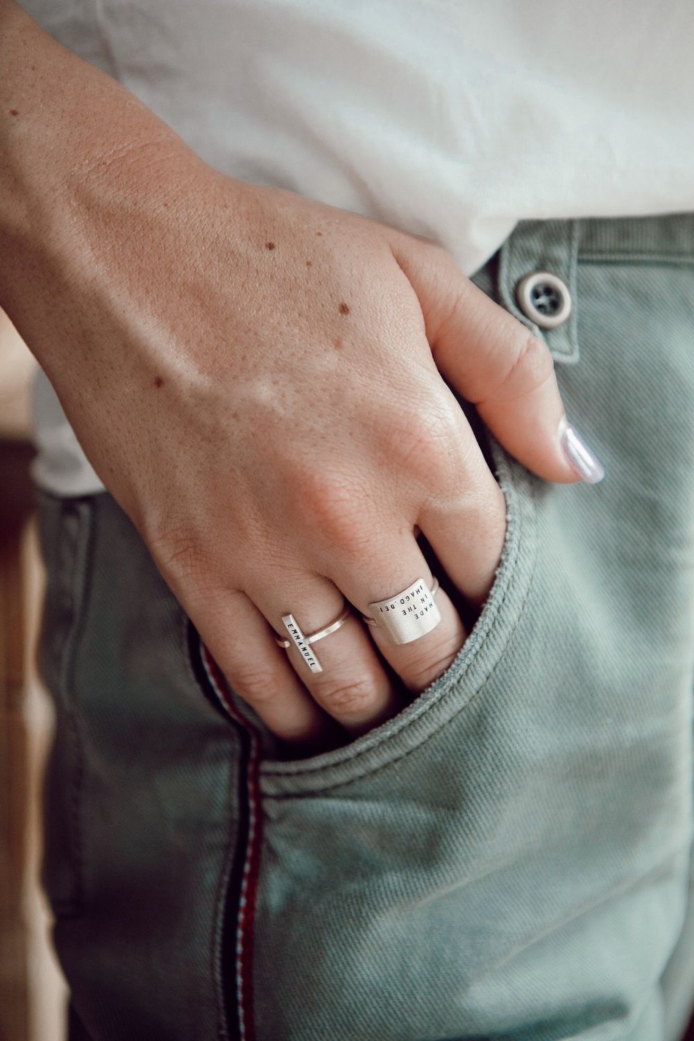 Christina Kober Adjustable T Ring - ONLINE ONLY