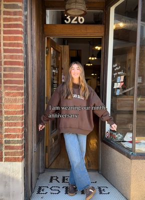 THE LORD BLESS YOU Embroidered Crewneck