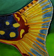 Keep 'em West Original Painting Art Print