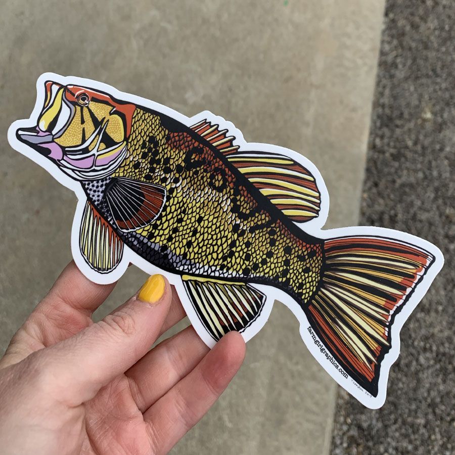 Smallmouth Bass Vinyl Decal