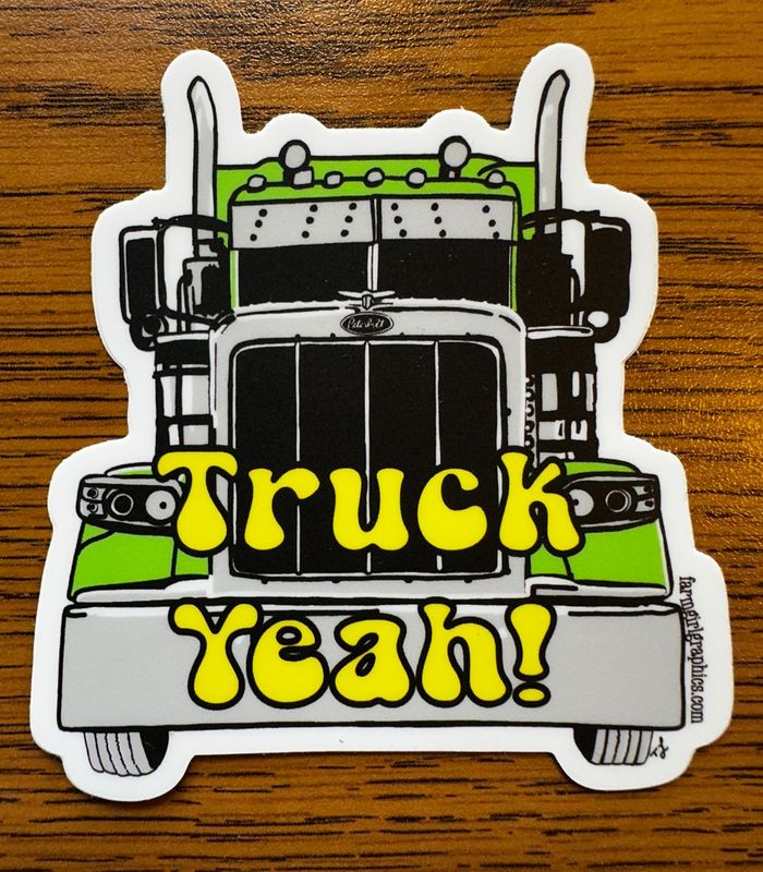 "Truck Yeah! Vinyl Decal