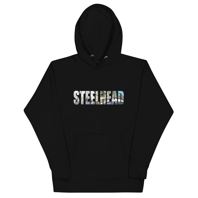 STEELHEAD Unisex Hoodie by Farm Girl Graphics