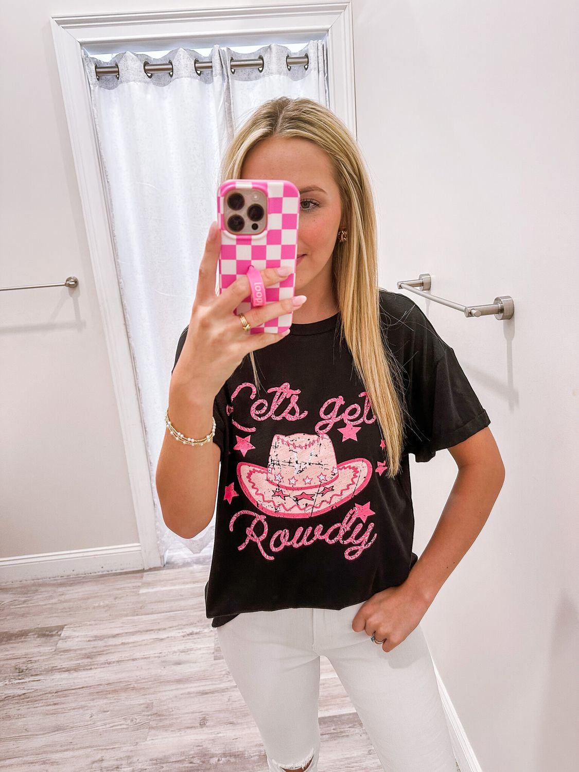 Lets Get Rowdy Tee - Black